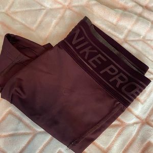 Nike Pro Shorts Velvet waistband